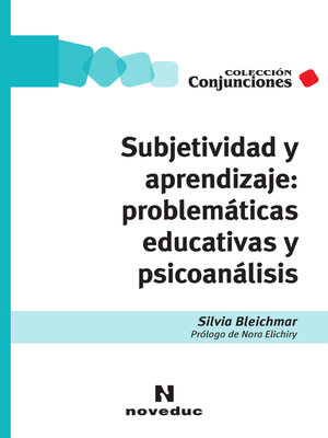 cover image of Subjetividad y aprendizaje